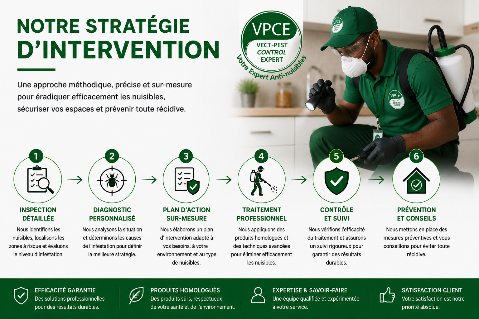 Intervention VPCE contre les micro-organismes